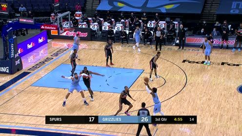 【NBA集錦】欺負你只能墊著腳防守 莫蘭特籃下挑戰(zhàn)阿德