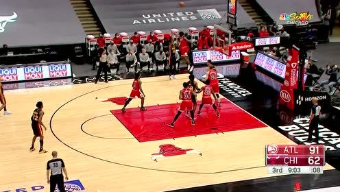 【NBA集錦】人類錯位單打精華！亨特0度角三分穩(wěn)穩(wěn)投進