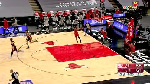 【NBA集錦】熟悉的場景再次重現(xiàn) 特雷楊科林斯內(nèi)外連線空接暴扣
