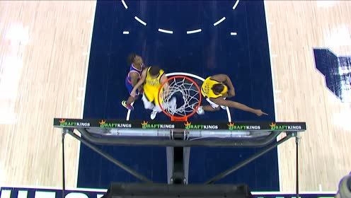 【NBA集錦】特納攻防兼?zhèn)?遮天蔽日送出封蓋回手上籃殺人誅心
