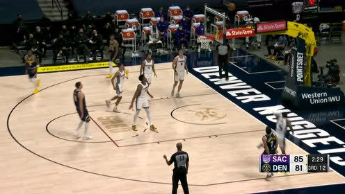 【NBA集錦】不傳球直接出手也沒問題 坎帕佐三分出手彈無虛發(fā)