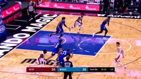 【NBA集錦】羅斯急停三分手起刀落 阿德巴約欲還以顏色反遭邁卡威飛身封蓋