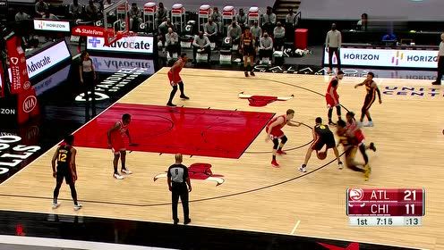 【NBA集錦】加里納利眼疾手快送妙傳 雷迪什接球出手絲滑上籃