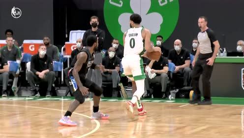 【NBA集錦】難度系數(shù)五顆星！塔圖姆攻防轉(zhuǎn)換打成高難度超遠(yuǎn)三分