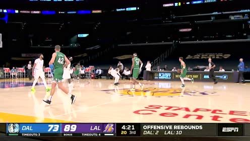 【NBA集錦】新賽季第一個三分球來得稍晚一些 東契奇找回手感命中三分