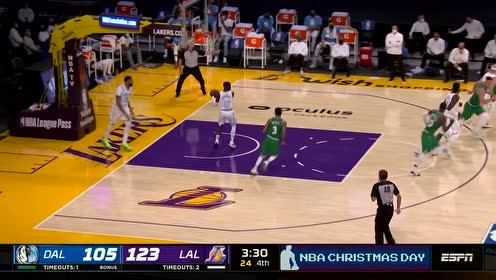 【NBA集錦】像極了那個男人！ 東契奇華麗腳步教戲耍波普