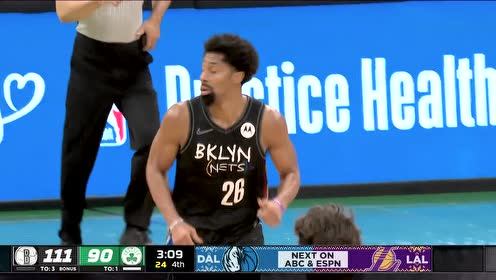 【NBA集锦】预定最佳助攻！欧文击地长传助飞丁威迪