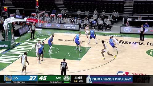 【NBA集錦】庫里歸來！一記空位三分小小找回手感