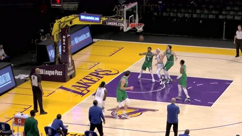 【NBA集錦】來湖人練了新活？哈雷爾連續(xù)胯下運球干拔中投