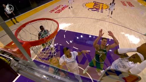 【NBA集錦】豪橫！哈雷爾霸氣二次進攻濃眉看了都興奮