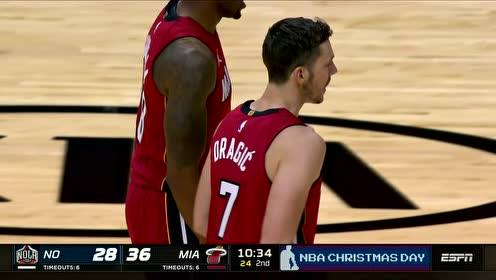 【NBA集錦】德拉季奇后場長傳 阿德巴約前場1打0雙手暴扣