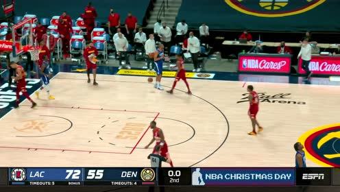 【NBA集錦】球傳小了不用怕 約基奇壓哨三分穩(wěn)軍心