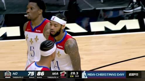 【NBA集錦】手長腿長具有優(yōu)勢 英格拉姆1v3拉桿上籃打成2+1