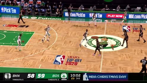【NBA集錦】投籃教科書級別 杜蘭特迎面急停跳投穩(wěn)穩(wěn)命中