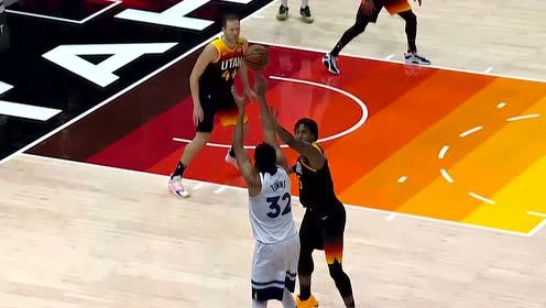 【NBA集錦】唐斯三分出手不中 奧科吉垂直起跳暴力補(bǔ)扣