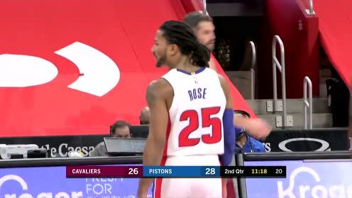 【NBA集錦】美如畫！ 羅斯急停干拔跳投輕取2分