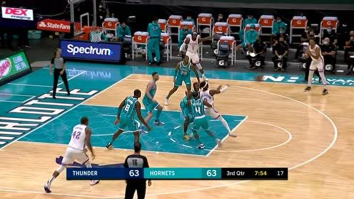 【NBA集錦】亞歷山大妙傳希爾 外線三分穩(wěn)穩(wěn)到手