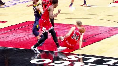 【NBA集錦】速度絲毫不減！奧迪腳踩蓮花籃下接球上進