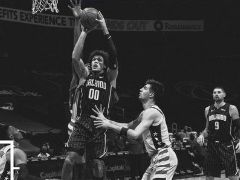 NBA常规赛:半场结束,魔术63-59领先奇才