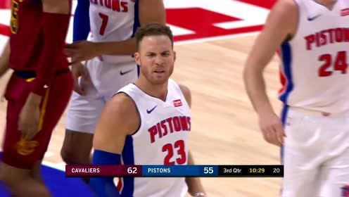 【NBA集錦】火力全開！ 格里芬內(nèi)線強硬上籃勢不可擋