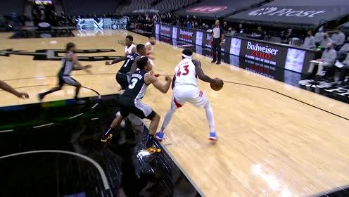 【NBA集錦】一點(diǎn)面子也不講 布切爾大臂一揮封蓋約翰遜