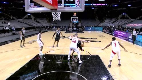 【NBA集錦】穆雷閃轉(zhuǎn)騰挪 失衡出手強(qiáng)勢打成2+1