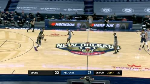 【NBA集錦】夾縫中求生存！米爾斯直塞珀?duì)柼貭枂问稚匣@