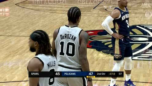 【NBA集錦】防不勝防！德羅贊背后蓋帽扇飛英德拉姆手中球