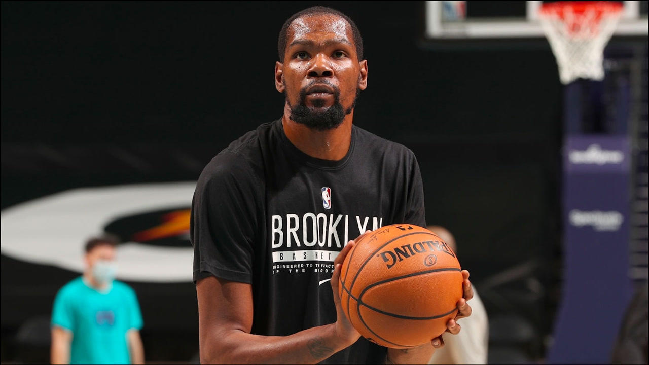 【NBA集锦】无解!杜兰特半场8中6高效16分!这投篮简直不可阻挡