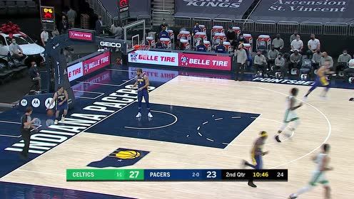 【NBA集锦】另辟蹊径!塔图姆顶着防守后仰跳投杀人诛心