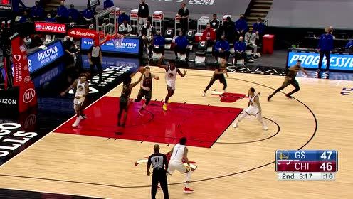 【NBA集錦】真得很心累！庫里帶著CBA隊友在打球