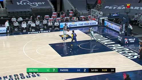 【NBA集锦】真是个小机灵鬼!特纳上篮未果霍乐迪鬼手抢断补篮续弦