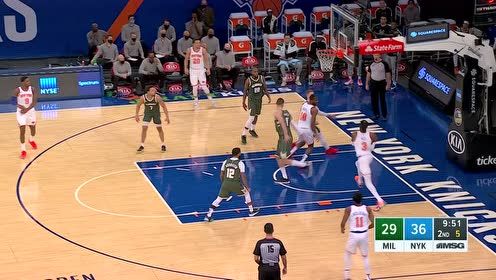 【NBA集錦】套路滿滿！伯克斯上籃假動(dòng)作遞手諾埃爾雙手暴扣