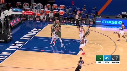 【NBA集錦】怕什么來(lái)什么！字母哥搶斷暴扣秀翻全場(chǎng)