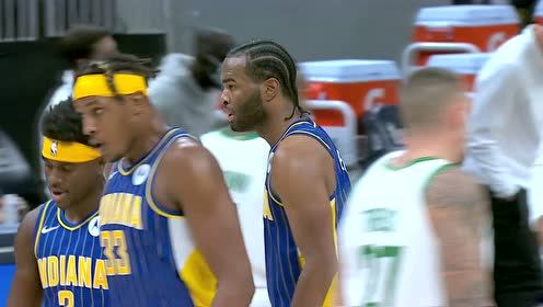 【NBA集锦】致命一击打停比赛 布罗格登高空连线助飞沃伦滑翔上篮