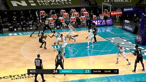 【NBA集锦】篮网的第三巨头 勒维尔球星打法敢把两分