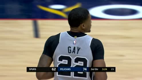 【NBA集錦】這就是默契！德羅贊長(zhǎng)傳蓋伊飛起扣籃