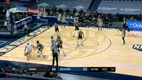 【NBA集錦】一球在手天下我有 沃克后仰三分保持實(shí)力