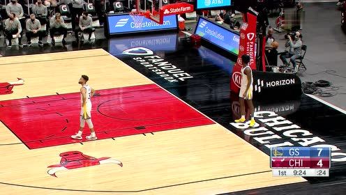 【NBA集錦】庫里眼疾手快送助攻 烏布雷單臂轟筐上五佳球