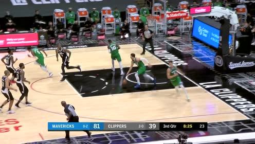 【NBA集錦】一傳直接到位 東契奇手不黏球哈達(dá)威拍馬趕到