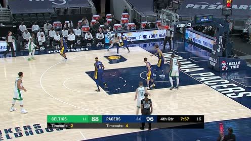 【NBA集锦】必须立刻止血!布朗突破急停连砍4分