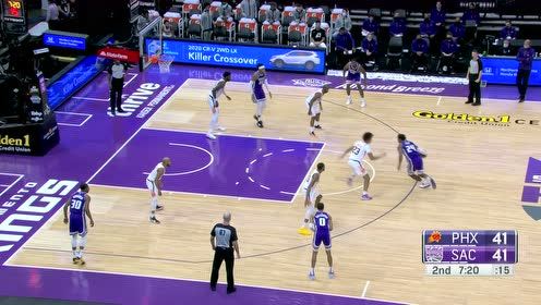 【NBA集錦】聯(lián)手默契滿分 哈利伯頓助希爾德中距離跳投