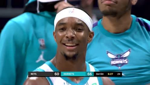 【NBA集锦】三球单手直传纵贯全场 罗奇尔炸裂腾空隔扣杜兰特