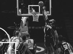 NBA常规赛:半场结束,魔术62-60领先奇才2分