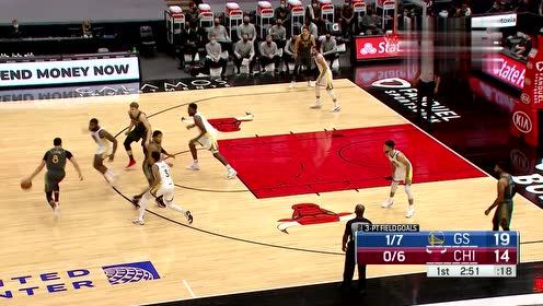 【NBA集錦】首節(jié)第一個三分 穆德兜弧線跑動飆中三分