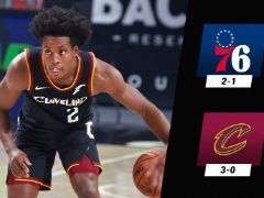 NBA常規(guī)賽：莊神24+14，騎士大勝76人
