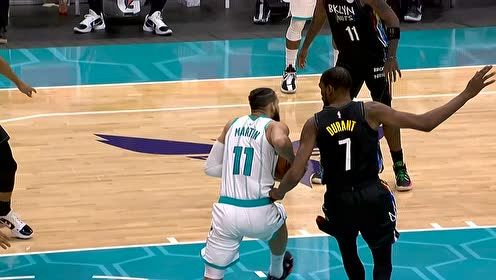【NBA集锦】生涯最佳进球?马丁单挑杜兰特斜跨步单脚骑马射箭