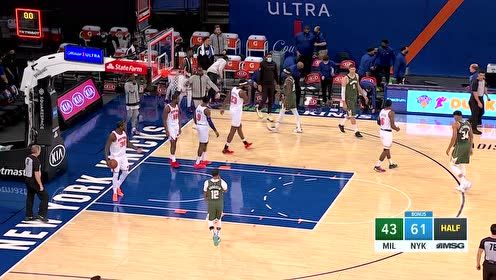 【NBA集錦】爭(zhēng)分奪秒！米德?tīng)栴D撿球加速直負(fù)角度上籃壓哨