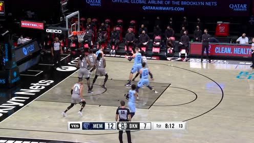 【NBA集錦】手感滾燙！ 錘哥無視防守命中第3記三分