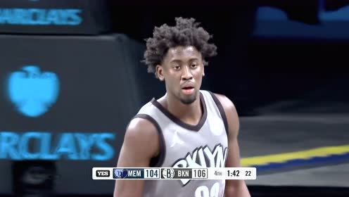 【NBA集錦】布魯克斯中距離命中 勒維爾弧頂三分反超